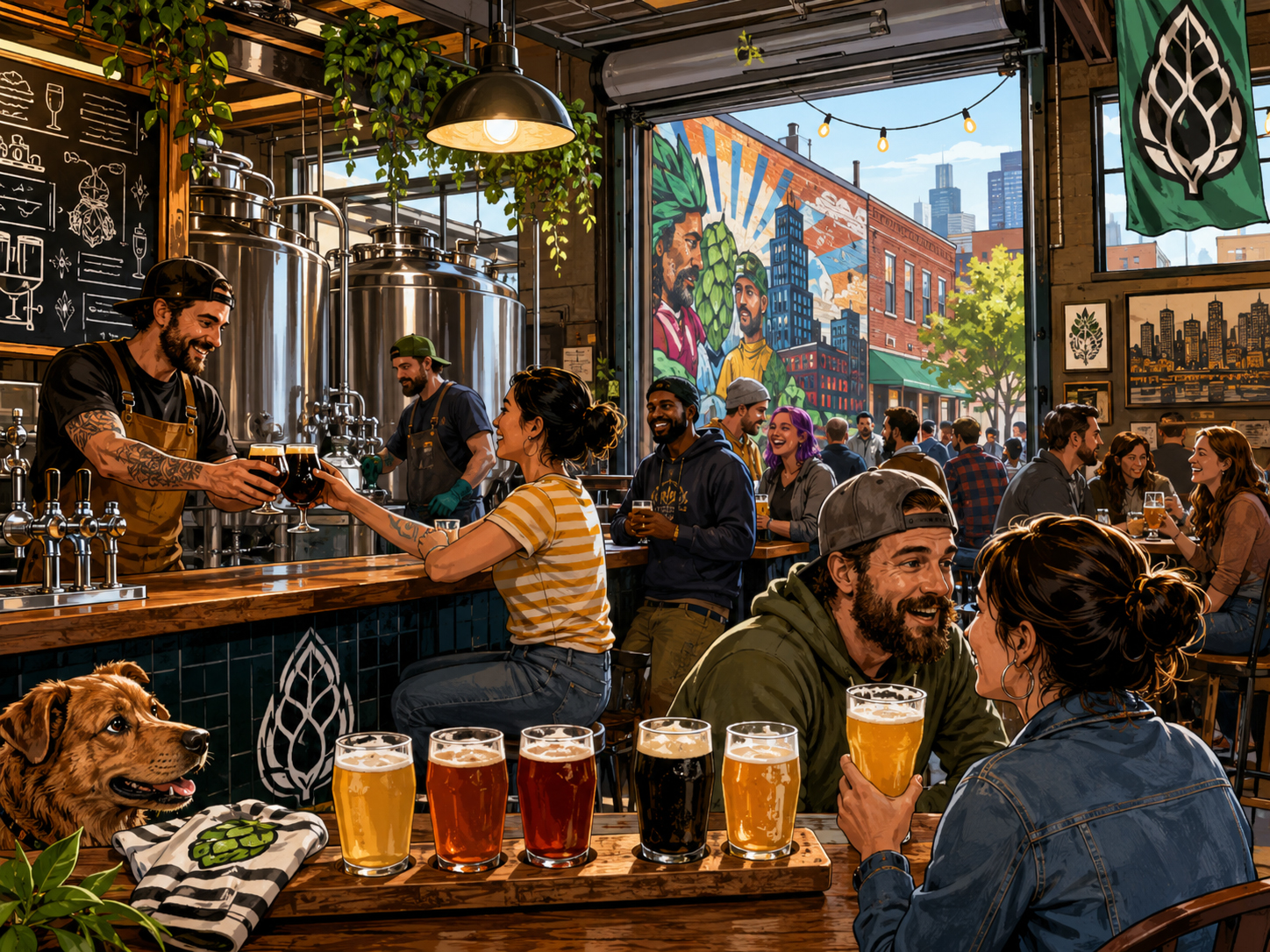 Local craft brewery comeback with brewers and community