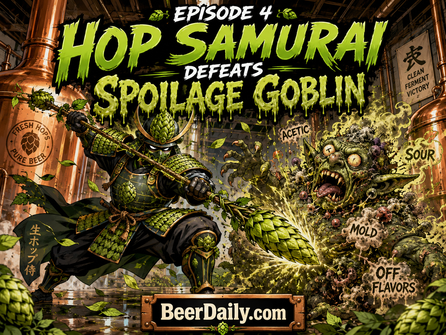Episode 4 Hop Samurai Defeats Spoilage Goblin